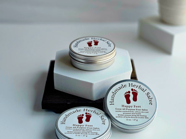 Herbal Salve: Happy Feet