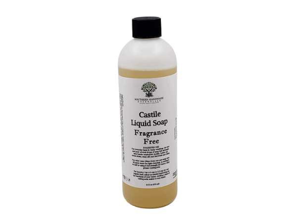 Castile Liquid Soap: Fragrance Free