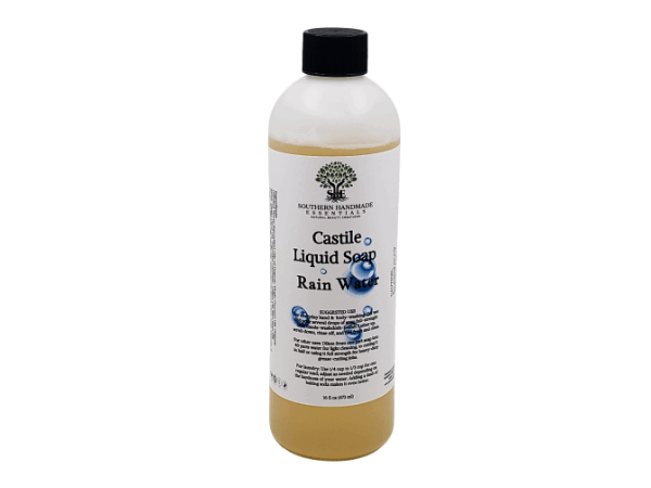 Castile Liquid Soap: Rain Water