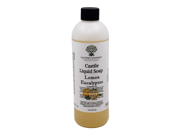 Castile Liquid Soap: Lemon and Eucalyptus