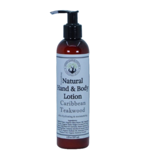 Nourshing Hand & Body Lotion: Caribbean Teakwood