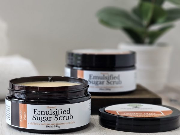Body Scrub: Amber Noir
