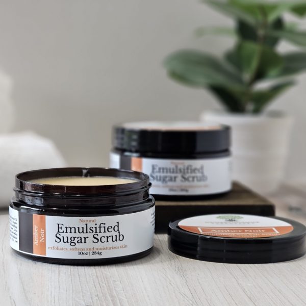 Body Scrub: Amber Noir
