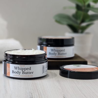 Whipped Shea Body Butter: Amber Noir