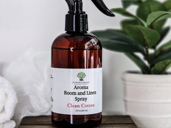 Natural Room & Linen Aroma Spray: Clean Cotton