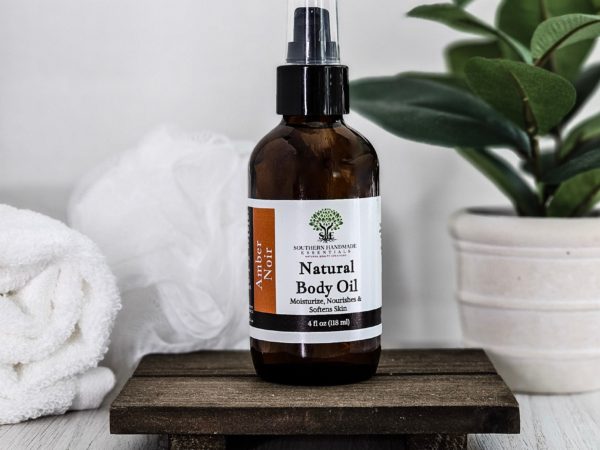 Bath & Body Oil: Amber Noir