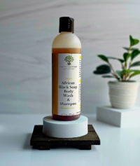 Body Cleansing Wash & Shampoo: African Black Soap