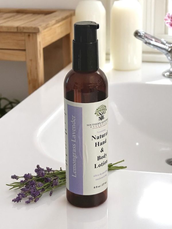 Nourshing Hand & Body Lotion: Lemongrass & Lavender