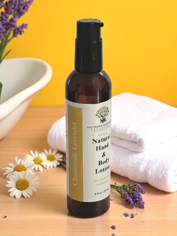 Nourshing Hand & Body Lotion: Chamomile & Lavender