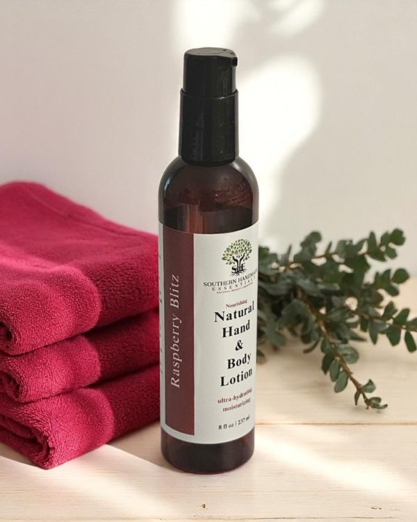 Nourshing Hand & Body Lotion: Raspberry Blitz