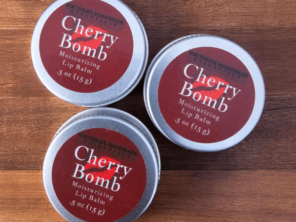 Natural Lip Balm: Cherry Bomb