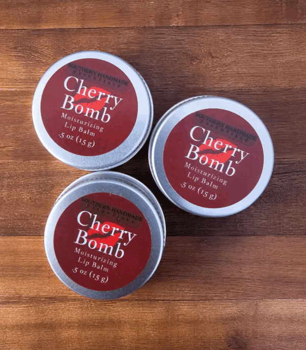 Natural Lip Balm: Cherry Bomb