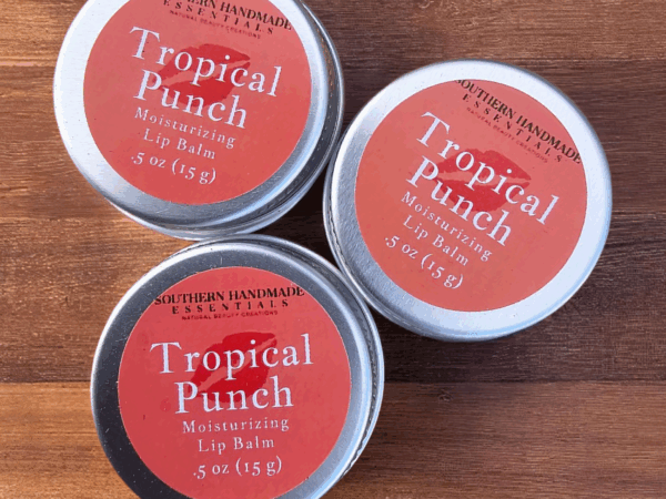 Natural Lip Balm: Tropical Punch