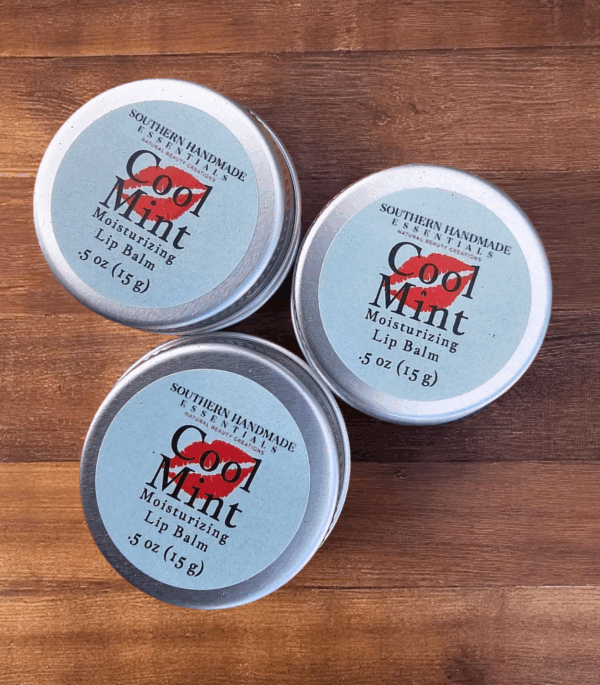 Natural Lip Balm: Cool Mint