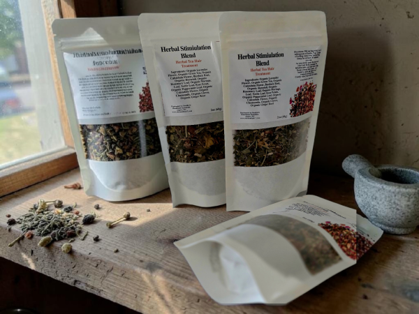 BeNatural: Herbal Stimulating Blend - Herbal Hair Tea Rinse