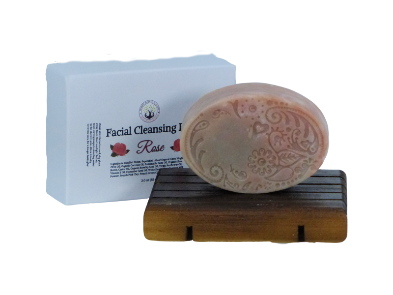 BATH/BODY- SOAP (Rose Bloom Facial Cleansing Bar)
